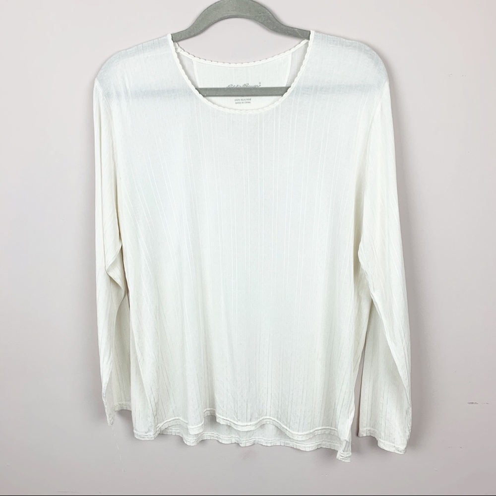 Eddie Bauer Silk Lightweight Undershirt